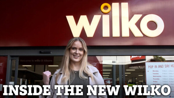 Visiting the new Wilko Store