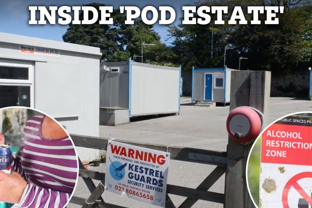 Controversial 'pod' estate is ruining our town