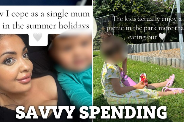 Single mum shares tricks to keep summer holiday costs down